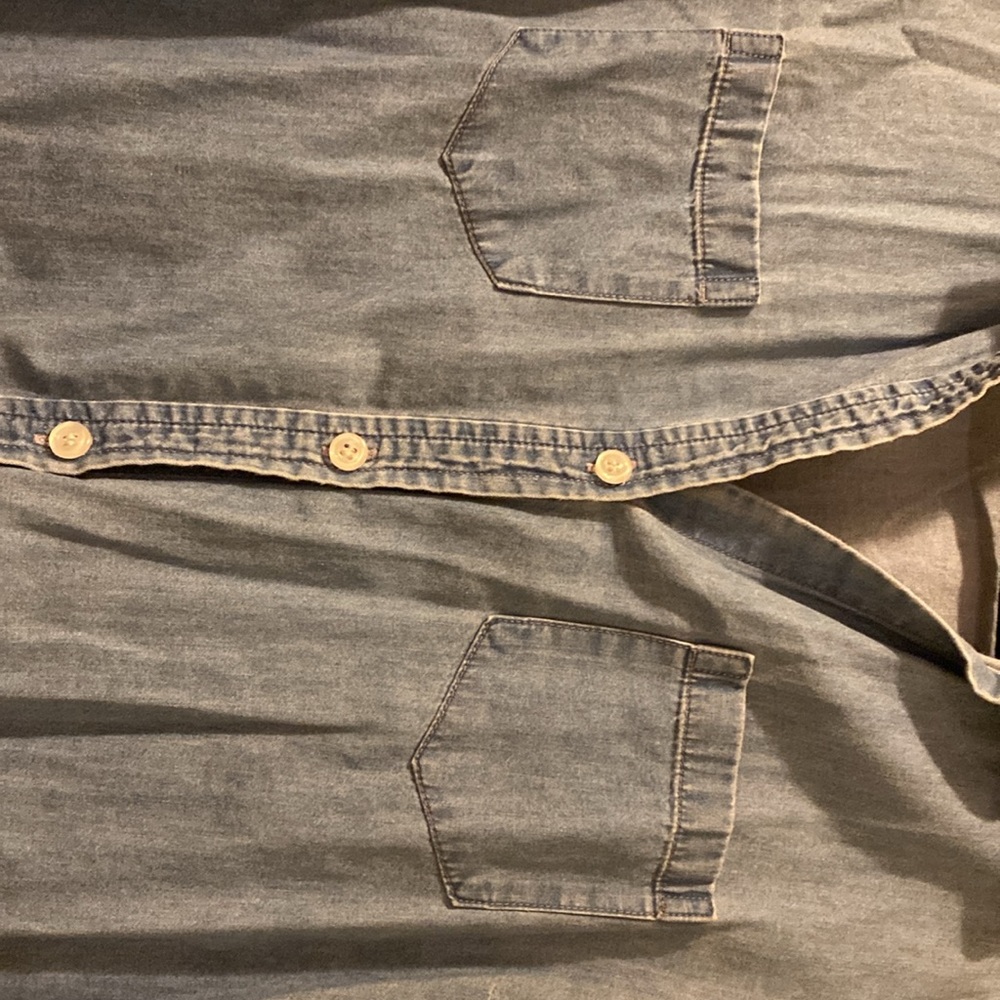 Classic for chambray button up - Picture 2 of 3